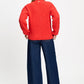 POM Amsterdam Cardigans VEST - Meryl Rouge