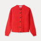 POM Amsterdam Cardigans VEST - Meryl Rouge
