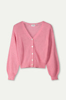 POM Amsterdam Cardigans VEST - Raspberry