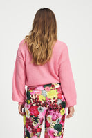 POM Amsterdam Cardigans VEST - Raspberry