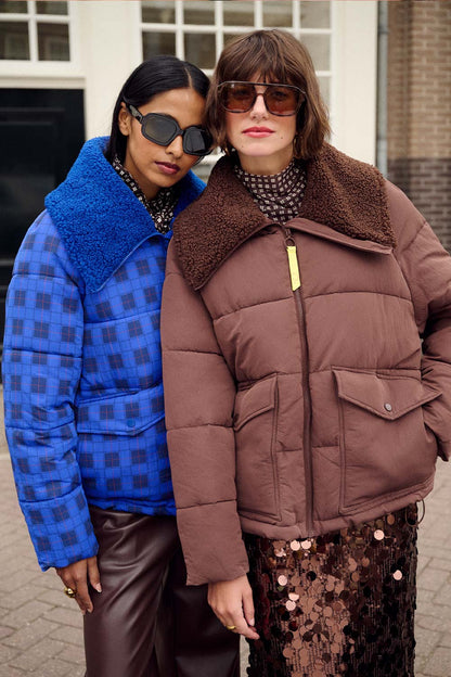 POM Amsterdam Coats Brown / 34 JAS - Coco Chocolate Brown