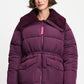 POM Amsterdam Coats JAS - Camille Dark Plum