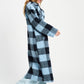 POM Amsterdam Coats JAS - Check Dawn Blue