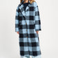 POM Amsterdam Coats JAS - Check Dawn Blue