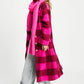 POM Amsterdam Coats JAS - Check Plum Pink