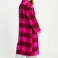 POM Amsterdam Coats JAS - Check Plum Pink