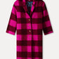 POM Amsterdam Coats JAS - Check Plum Pink