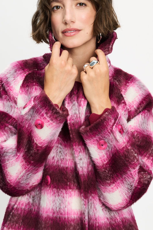 POM Amsterdam Coats JAS - Chris Pink Check