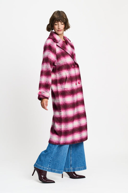 POM Amsterdam Coats JAS - Chris Pink Check