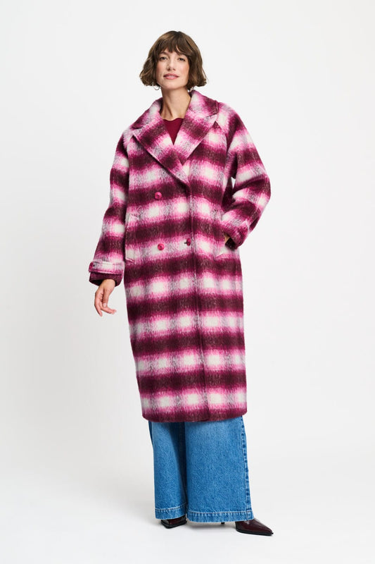 POM Amsterdam Coats JAS - Chris Pink Check