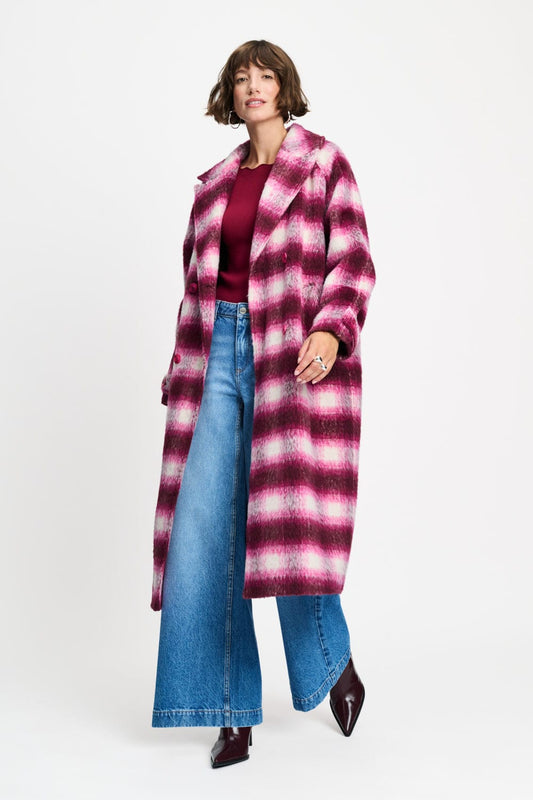 POM Amsterdam Coats JAS - Chris Pink Check