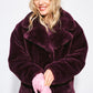 POM Amsterdam Coats JAS - Cleo Dark Plum