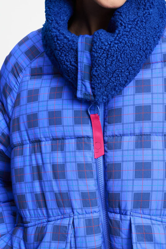 POM Amsterdam Coats JAS - Coco Blue Check