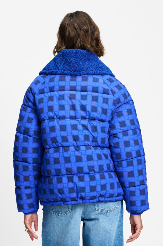POM Amsterdam Coats JAS - Coco Blue Check