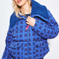 POM Amsterdam Coats JAS - Coco Blue Check