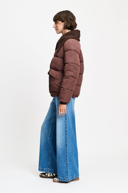 POM Amsterdam Coats JAS - Coco Chocolate Brown