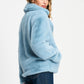 POM Amsterdam Coats JAS - Fur Misty Blue