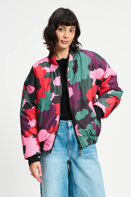 POM Amsterdam Coats Multi colour / 34 JAS - Abstract Flower