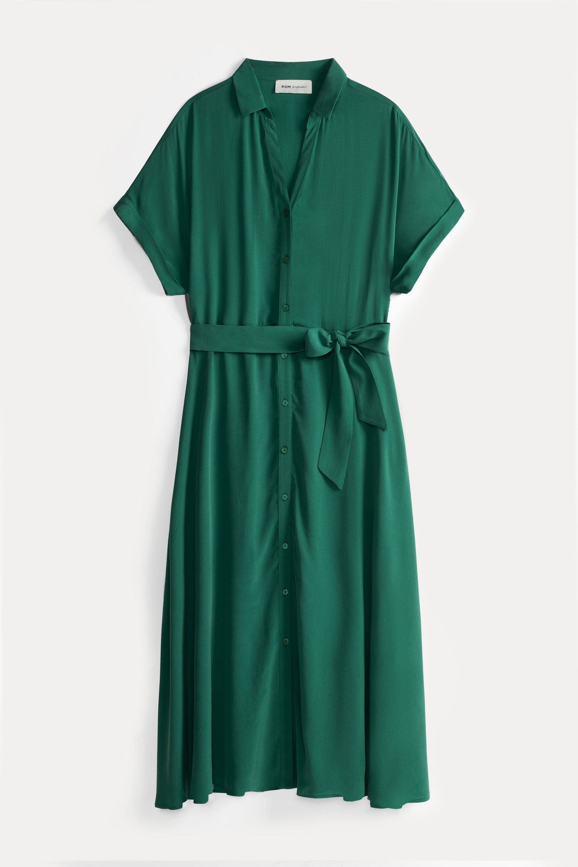 POM Amsterdam Dresses DRESS - Lynn Pacific Green