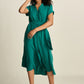 POM Amsterdam Dresses DRESS - Lynn Pacific Green
