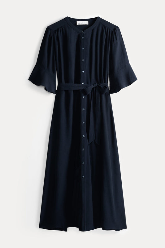 POM Amsterdam Dresses DRESS - Stacy Dark Navy