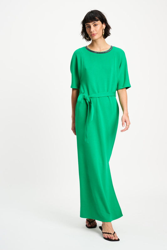 POM Amsterdam Dresses Green / 34 JURK - Macy Palm Green
