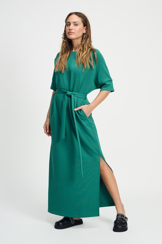 POM Amsterdam Dresses Green / 34 JURK - Nora Meadow Green