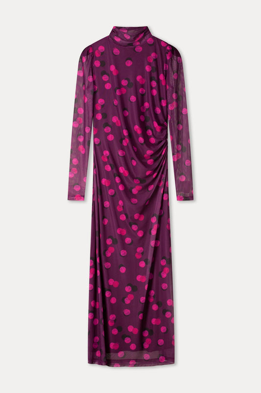 POM Amsterdam Dresses JURK - Amber Disco Dots