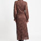 POM Amsterdam Dresses JURK - Anna Chocolate Brown