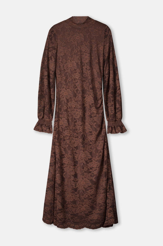 POM Amsterdam Dresses JURK - Anna Chocolate Brown