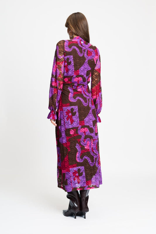 POM Amsterdam Dresses JURK - Anna Colourful Bows