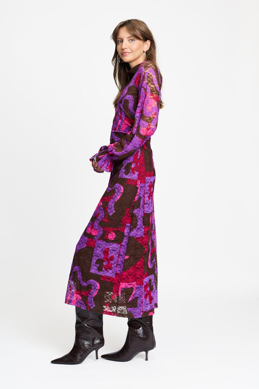 POM Amsterdam Dresses JURK - Anna Colourful Bows