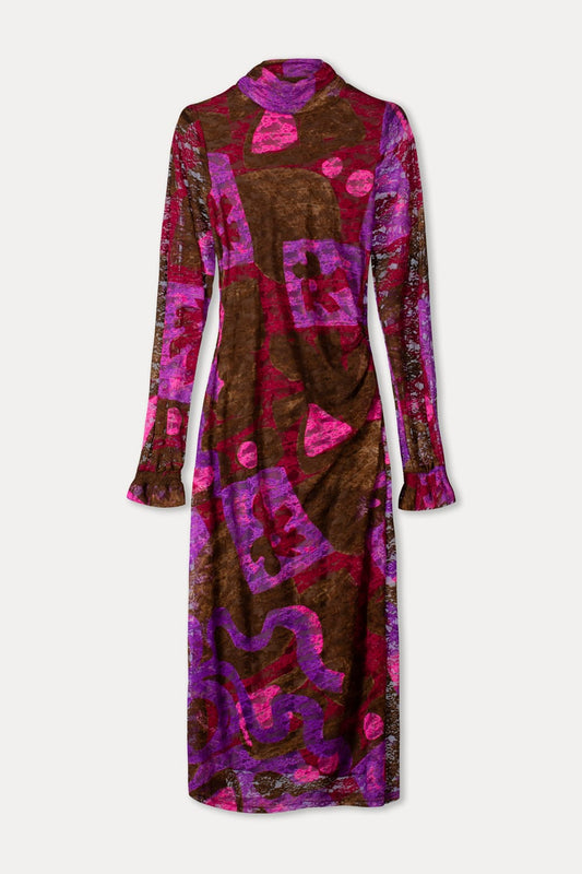 POM Amsterdam Dresses JURK - Anna Colourful Bows