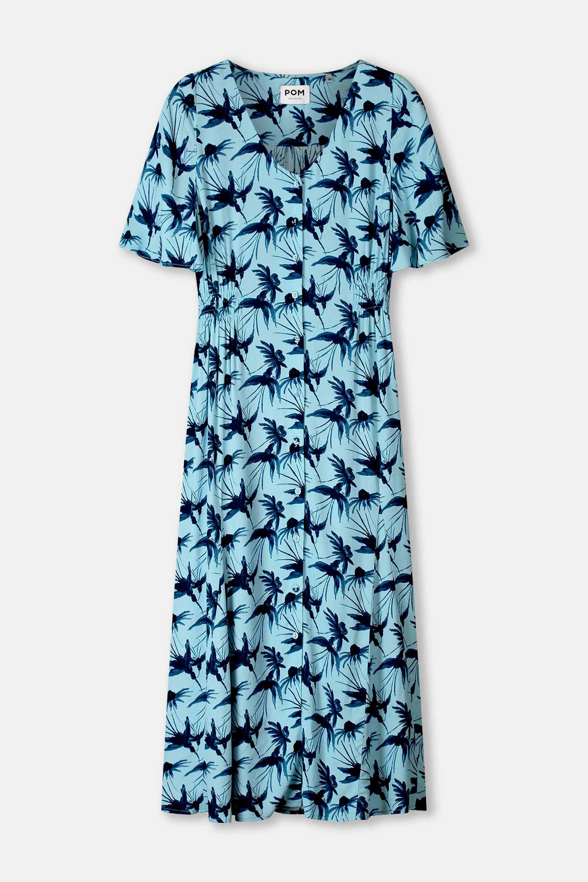 pom amsterdam JURK Artisan Blue In de uitverkoop Kleding