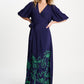 POM Amsterdam Dresses JURK - Beach Vibes Tape Night Blue