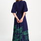 POM Amsterdam Dresses JURK - Beach Vibes Tape Night Blue