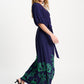 POM Amsterdam Dresses JURK - Beach Vibes Tape Night Blue