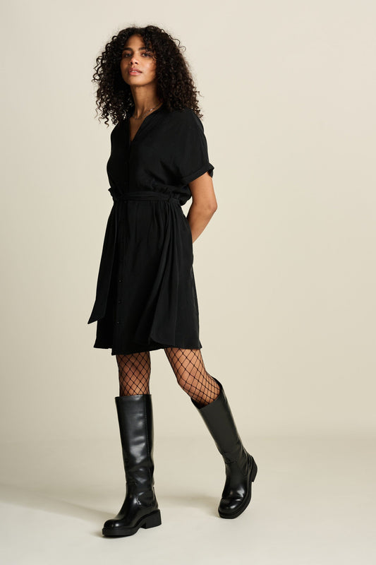 POM Amsterdam Dresses JURK - Bobby Lynn Black