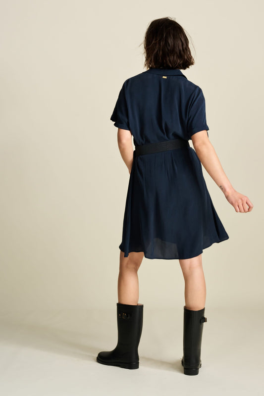 POM Amsterdam Dresses JURK - Bobby Lynn Dark Navy