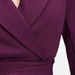 POM Amsterdam Dresses JURK - Dani Dark Plum