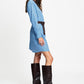 POM Amsterdam Dresses JURK - Indy Check Sapphire Blue