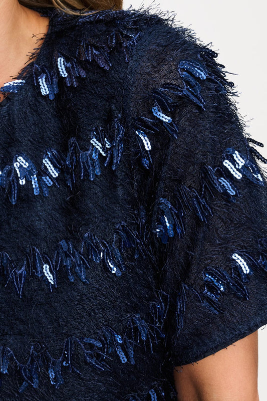 POM Amsterdam Dresses JURK - Inez Eternal Blue