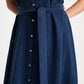 POM Amsterdam Dresses JURK - Luna Eternal Blue