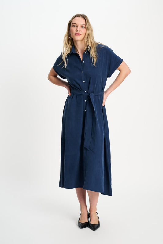 POM Amsterdam Dresses JURK - Luna Eternal Blue