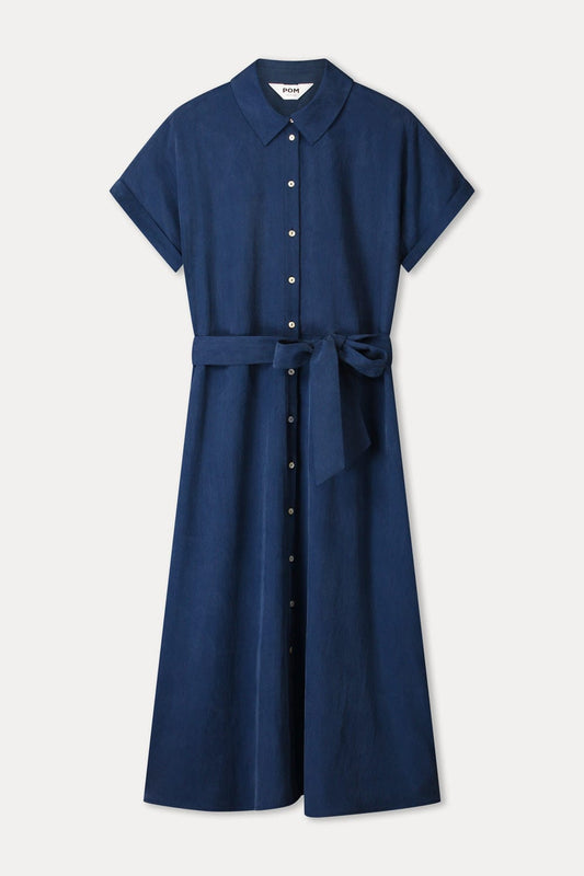 POM Amsterdam Dresses JURK - Luna Eternal Blue