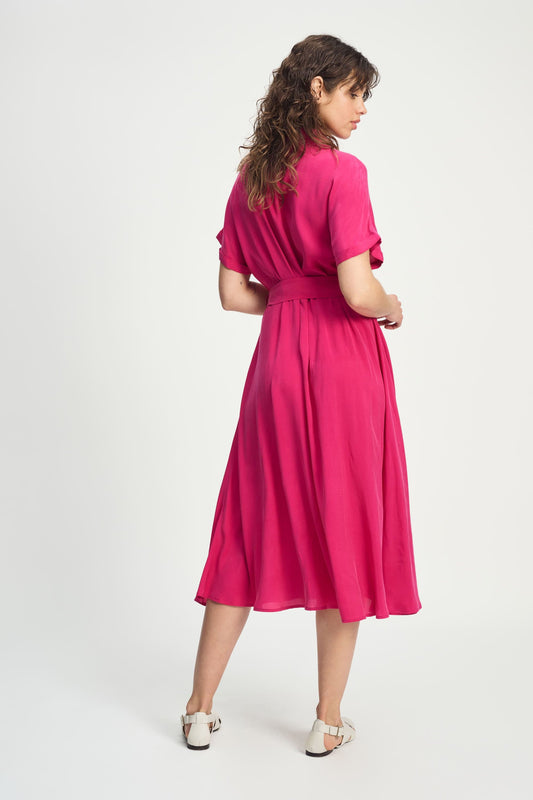 POM Amsterdam Dresses JURK  - Lynn Fuchsia