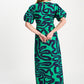 POM Amsterdam Dresses JURK - Poplin Waves Green
