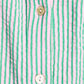POM Amsterdam Dresses JURK - Seersucker Green Pink