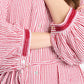 POM Amsterdam Dresses JURK - Seersucker Red White