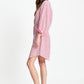 POM Amsterdam Dresses JURK - Seersucker Red White